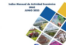 BCN informa sobre la evolución del índice mensual de actividad económica (IMAE)
