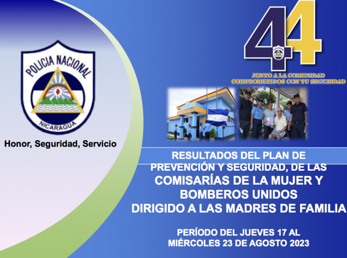 Captura de pantalla 2023-08-24 a la(s) 14.04.40 Exitosos resultados en el Plan de Seguridad en Comisarías de la Mujer y Bomberos Unidos