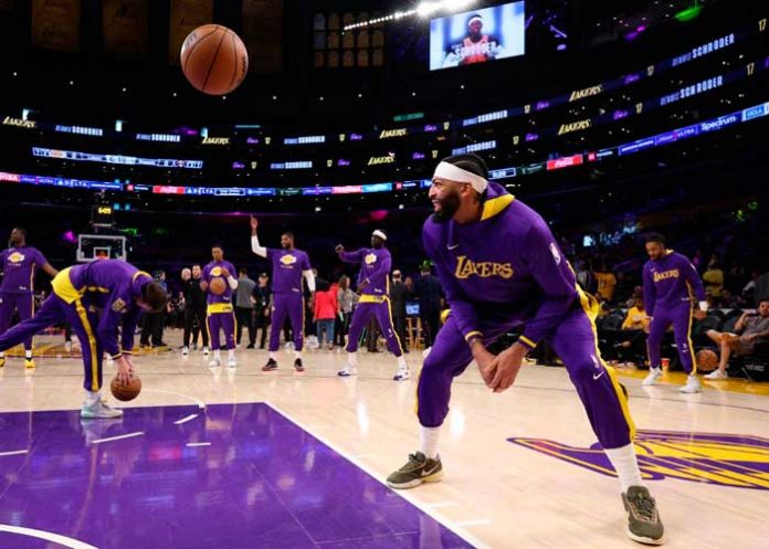 lakers, angeles, anthony, davis,