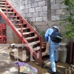 Foto: Abatización en barrios de Managua / TN8