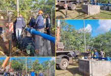 ENACAL rehabilita sistema de agua en el sector El Litoral, municipio de Diriamba