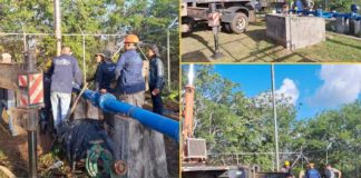 ENACAL rehabilita sistema de agua en el sector El Litoral, municipio de Diriamba