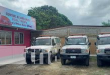 ¡Tipitapa ya cuenta con su primera central de ambulancias! Foto: Nueva central de ambulancias en Managua / TN8