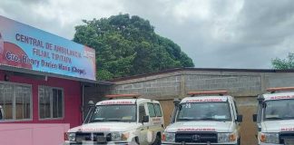 Foto: Nueva central de ambulancias en Managua / TN8