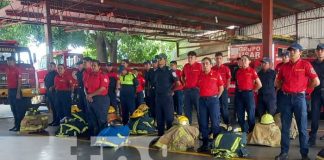 Foto: Academia de bomberos en Nicaragua / TN8