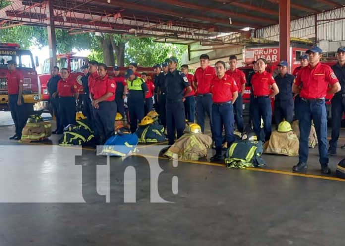 bomberil-1 Foto: Academia de bomberos en Nicaragua / TN8