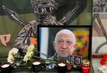 Yevgueni Prigozhin, líder del grupo Wagner, es sepultado en San Petersburgo