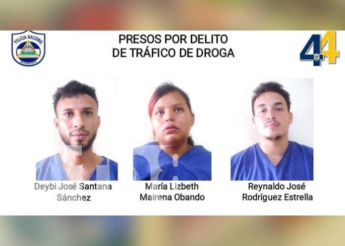 Foto: Incautación de cocaína en San Juan del Sur, Rivas / TN8
