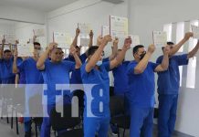 En León y Granada, privados de libertad culminan proceso de alfabetización Foto: Alfabetización para privados de libertad en León y Granada / TN8