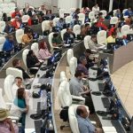 Diputados de Nicaragua saludan a los trabajadores de la salud en su día Foto: Asamblea Nacional reconoce a trabajadores de la salud de Nicaragua en su día / TN8