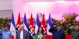 Vicepresidenta Rosario Murillo con mensaje en el Aniversario del Ejército de Nicaragua
