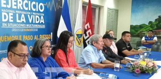 Foto: Anuncian el 3er Ejercicio Nacional Multiamenazas en Nicaragua / TN8