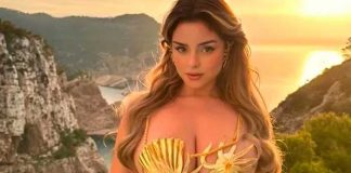 Demi Rose presume sus voluptuosas curvas 