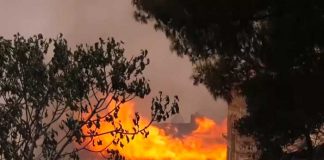 ¡Grecia arde! Incendio forestal consume histórico monasterio