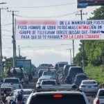 Manta viral en Managua: «Debiste buscar que tomar para que se te parara» Foto: Manta en Managua