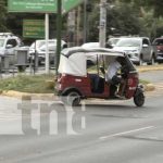 ¡Dejarían de ser caponeros! Captan más imprudencias en Managua Foto: Imprudencias viales en Managua / TN8