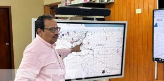 Foto: Conferencia de prensa con el INETER en Nicaragua / TN8