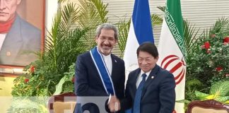 Foto: Condecoración del Embajador de Irán en Nicaragua / TN8