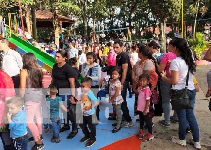 Foto: Parques para la recreación de la niñez en Jinotega / TN8