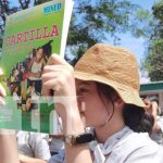 ¡Con mucho entusiasmo! Así celebran cruzada de alfabetización en Jinotega