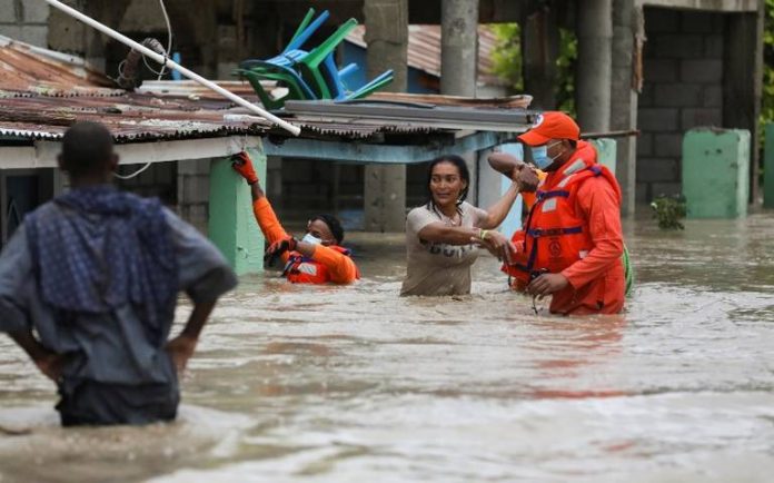 Cerca de 700 viviendas afectadas en República Dominicana