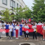 Foto: Celebración de la Juventud Sandinista en las calles de León / TN8