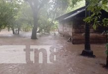 Foto: Lluvias no cesan en Rivas / TN8