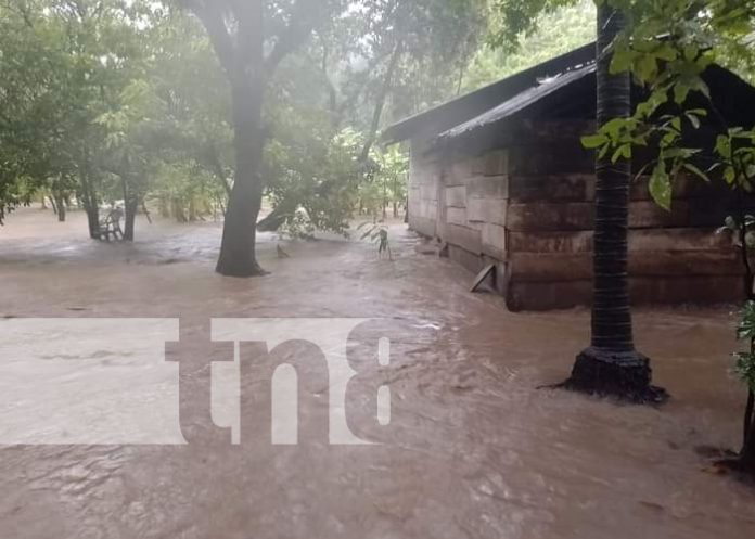 Foto: Lluvias no cesan en Rivas / TN8