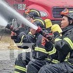 Buenos a la manguera: Mayor capacitación bomberil en Nicaragua Foto: Capacitación de bomberos en Nicaragua / TN8