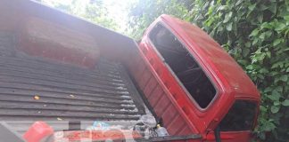 Foto: Fuerte accidente de tránsito en San Marcos, Carazo / TN8