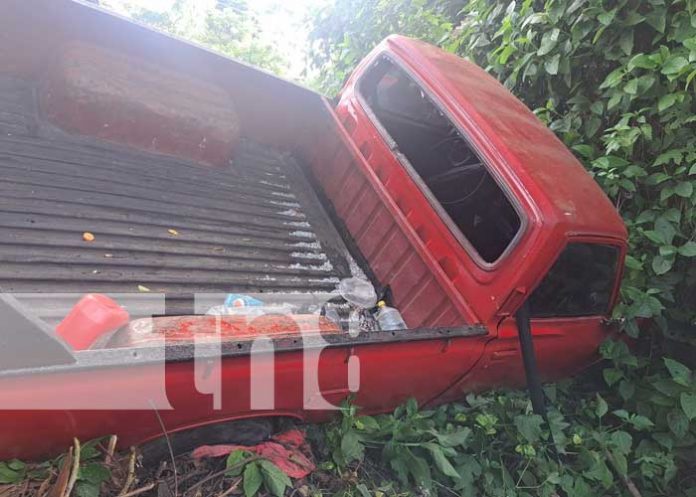 Foto: Fuerte accidente de tránsito en San Marcos, Carazo / TN8