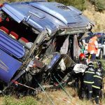 Trágico accidente en México: Volcadura de bus deja 7 fallecidos y 13 heridos 7 muertos y 13 heridos tras volcar un bus en México