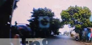 Foto: Accidente en el barrio Blanca Segovia, Managua / TN8
