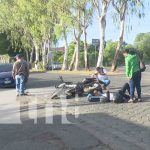Imprudencia provoca choque en el sector de El Dorado, en Managua Foto: Accidente de tránsito en Managua / TN8