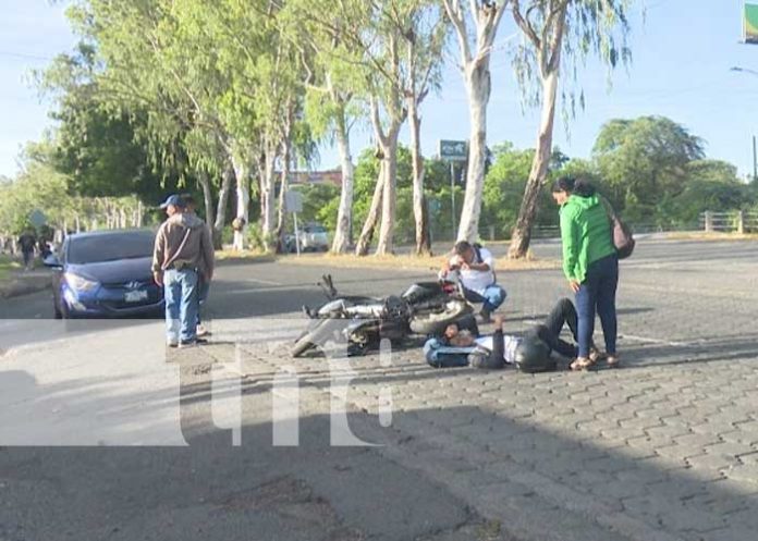 Foto: Accidente de tránsito en Managua / TN8
