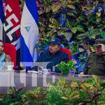 Foto: Acto por el aniversario 43 de la Fuerza Naval de Nicaragua, presidido por el Comandante Daniel Ortega / TN8