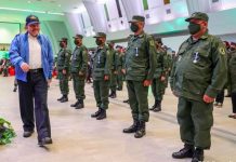 Palabras del Jefe de la Fuerza Aérea del Ejército de Nicaragua en acto de Aniversario