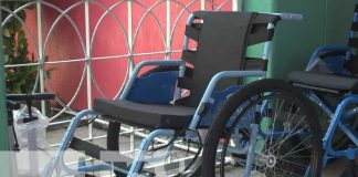 Foto: Sillas de ruedas entregadas en Ometepe / TN8
