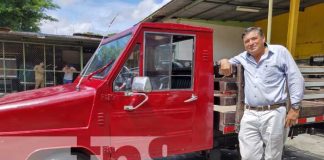 Foto: "Pinolero", auto fabricado en Nicaragua / TN8