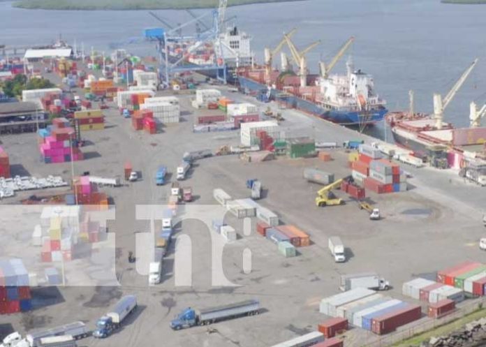 Foto: Actividad portuaria en Nicaragua / TN8