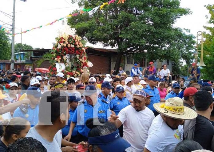 Foto: Tradición de Santo Domingo de Abajo en Managua / TN8
