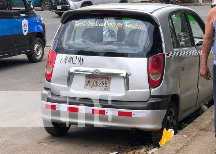 Foto: Encuentran a cadete muerto en un taxi en Managua / TN8