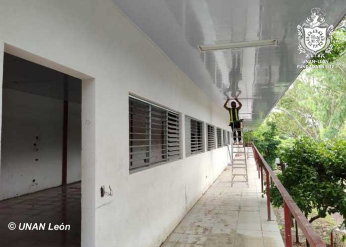 Foto: Remodelación del Internado en la UNAN-León / cortesía