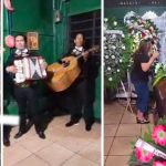 Desgarrador: Entre llantos despide con baile y alcohol a su mejor amiga Despide con mariachis, baile y alcohol a su mejor amiga