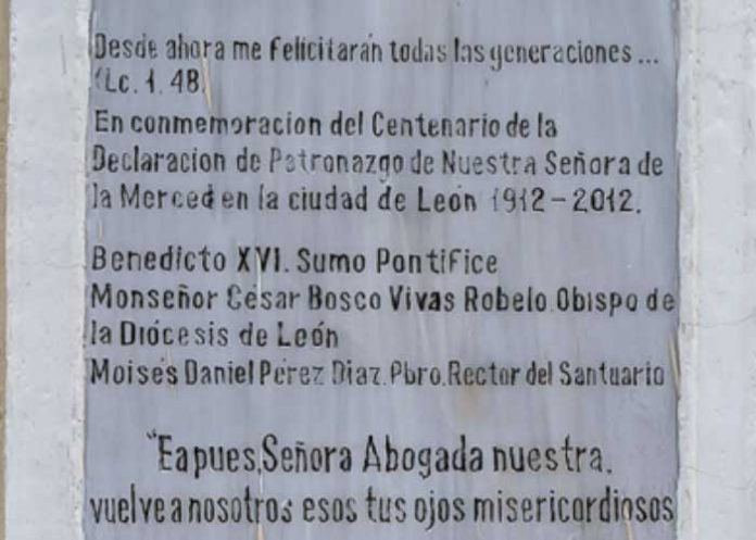 virgen “La Virgen de la Merced: Patroncita de León en 1912”, Por: Jorge Arellano