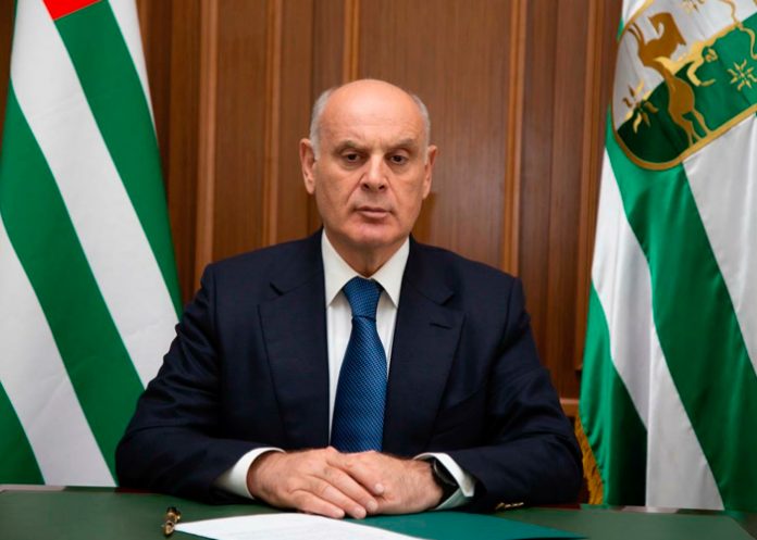 Foto: Presidente de Abjasia Señor Aslan Bzhania / cortesía