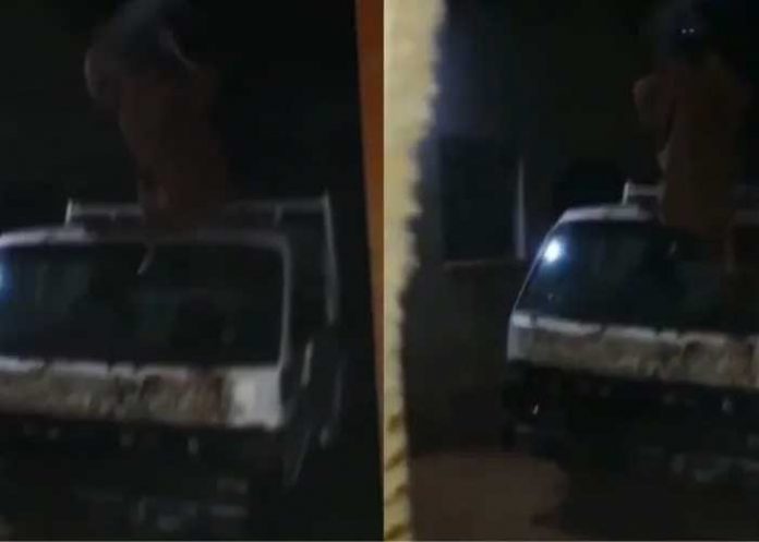 Parece real: En Colombia joven graba una bruja fuera de su casa