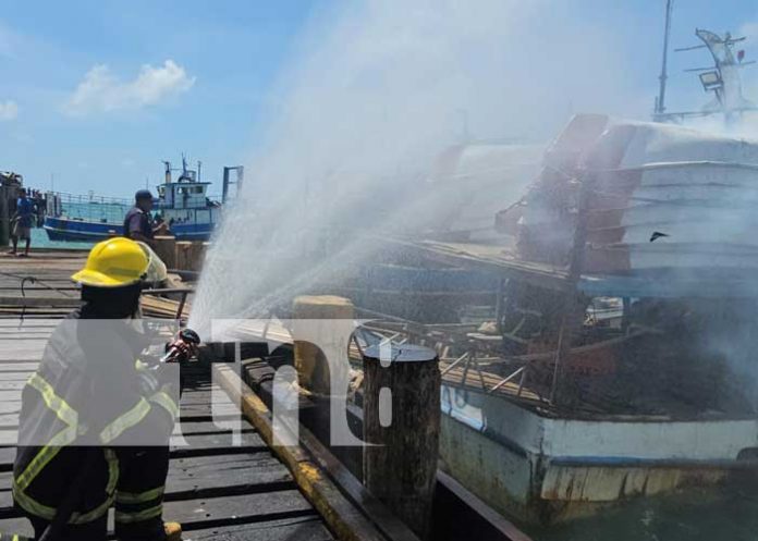 1er ejercicio de seguridad portuaria en el Muelle de Bilwi, en la Costa Caribe Norte