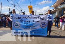 Estudiantes del colegio Lorenzo Guerrero celebran las fiestas patrias en Granada Foto: Colegio Lorenzo Guerrero celebra las fiestas patrias en Granada/TN8