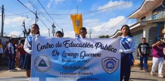 Foto: Colegio Lorenzo Guerrero celebra las fiestas patrias en Granada/TN8